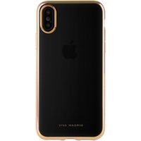 iPhone XS iPhone X ケース   シェル型ケース メタルソフト アイフォンxs アイフォンx Champagne Gold（直送品）