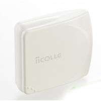 原度器 ミニメジャー ステーショナリー イイコレ 角 8mm 1.5m ホワイト GS1W 1個