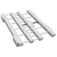 平安伸銅工業 突ぱりすき間棚W W-M 20個（直送品）