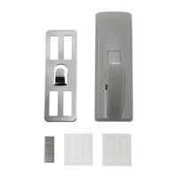 若林製作所 壁美人 P-4ジャストフックセット グレー P-4JS-GY 1セット