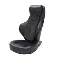 ドリームファクトリー 3Dマッサージシート座椅子　ブラック MS-05 BK 1台（直送品）