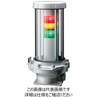 パトライト（PATLITE） PATLITE LED防爆積層信号灯赤黄緑 EDLR-3M2F-RYG 1台（直送品）