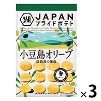 湖池屋 JAPAN PRIDE POTATO 小豆島オリーブ 3袋 スナック菓子 ポテトチップス