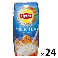 森永乳業 リプトン ミルクティー 200ml 1箱（24本入） 紅茶飲料 紙パック