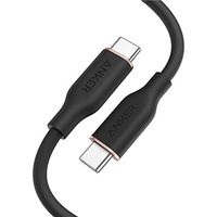 Anker PowerLine III Flow USB-C&USB-C ケーブル(0.9m ミッドナイトブラック) A8552011（直送品）