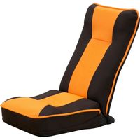 ファミリー・ライフ 健康ストレッチ座椅子 オレンジ 0375530 1脚（直送品）