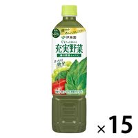 伊藤園 充実野菜 緑の野菜ミックス エコボトル 740g 1箱（15本入）【野菜ジュース】