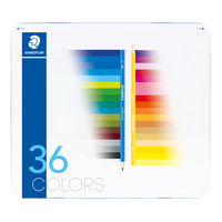 ステッドラー ノリス　色鉛筆　メタルケース入り　３６色セット 145 M36-2 1セット（直送品）