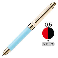 ぺんてる 油性ボールペン ビクーニャEX シエリナ 多機能ペン 2色+シャープ BXW1555C