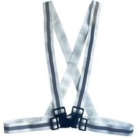 ミズケイ 伸縮タスキ型ベスト ホワイト 5941198 1枚 629-6103（直送品）