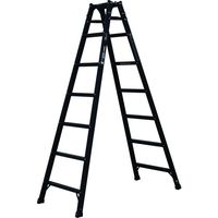 アルインコ 兼用脚立 ブラックカラー 1.99m 最大使用質量100kg KUR210 1台 651-0458（直送品）