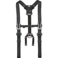 TJMデザイン タジマ セフサスペンダーA フリーサイズ 黒 SFSAF-BK 1個(1着) 682-9925（直送品）