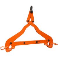 イーグルクランプ EAGLE ドラム缶用つりクランプ DLW2ー500kg DLW-500 1台 408-9276（直送品）