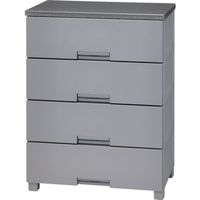 天馬 TENMA フィッツチェスト 6504 グレー 110014737 1個 700-3065（直送品）