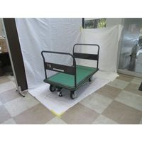 トラスコ中山 TRUSCO ハイグレード運搬車 固定ハンドル 両袖型 1200X750 ストッパー付き 503SEBNA 1台（直送品）