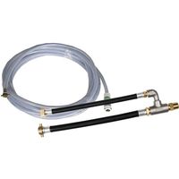 スーパー工業 水道直結用給水アダプターセット 吸水3/4×余水3/8用 04000086B 1個 112-7552（直送品）