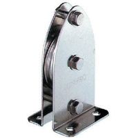 スリーエッチ HHH 固定ブロック タテ型一車ベアリング入 90mm K90-1 1個 515-8496（直送品）