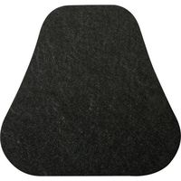 エー・エム・プロダクツ pig ピググリッピートイレマット GRP7001-BK 1箱(6枚) 177-8324（直送品）