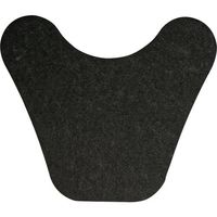 エー・エム・プロダクツ pig ピググリッピートイレマット GRP7003-BK 1箱(6枚) 177-8281（直送品）