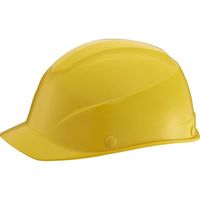 谷沢製作所 タニザワ エアライトS搭載ヘルメット 軽量FRP製「かるメット」 溝付 イエロー 103-JPZ-Y2 1個 552-5097（直送品）