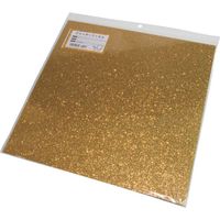 中川ケミカル グリッターフィルム ゴールド 300mmX300mm GFOGD300300 1枚 535-2442（直送品）