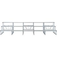 ピカコーポレイション PiCa アルミ製折りたたみ式ひな段 HPS-345 1式 532-0383（直送品）