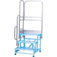 アルインコ 作業台CSBCー366S用 正面付片手すりセット CSBT36BL 1セット 694-4902（直送品）