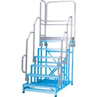 アルインコ 作業台CSBCーS用片側開口手すりセット CSBT618GL 1セット 694-4905（直送品）