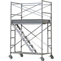 アルインコ 移動式足場 "アルタウルス 布わく2枚板仕様 1段セット ART-210 1台 699-1804（直送品）