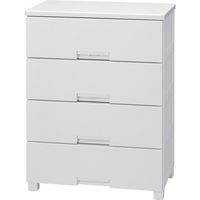 天馬 TENMA フィッツチェスト 6504 ホワイト 110014736 1個 700-3068（直送品）