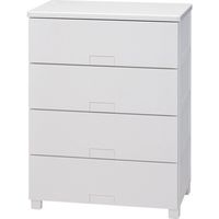 天馬 TENMA フィッツチェスト フルフラット6504 ホワイト 110014745 1個 700-3067（直送品）