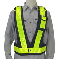 ミズケイ 多機能ベストIU付(紺/黄) 3003000 1枚 530-2865（直送品）