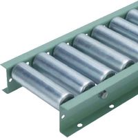 太陽工業 タイヨー S5721型スチールローラコンベヤ W200XP200X3000L S5721-200-200-3000 1台（直送品）