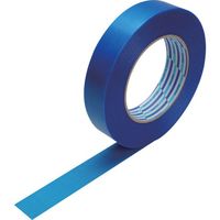 ダイヤテックス パイオラン 梱包用テープ 25mm×50m ブルー K-10-BL 25MMX50M 1セット(60巻) 567-0974（直送品）