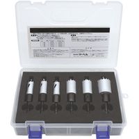 マーベル MARVEL ツバなしバイメタルホールソー(6本組)33×1.27×2.21×3 BLT-321 1セット(1組)（直送品）