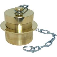 岩崎製作所 IWA 黄銅製 町野式金具 H108 町野式男キャップ 鎖付き 36H020B-C 1個 509-4431（直送品）