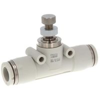 日本ピスコ PISCO スピードコントローラ 小型ユニオンストレート JSMU10W 1個 423-2486（直送品）