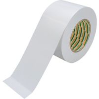 ダイヤテックス パイオラン 耐久ラインテープ 75mm×50m 白 TL15WH75MM 1セット(5巻) 567-0930（直送品）