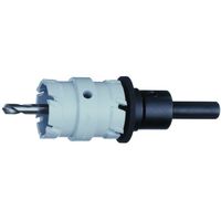 ハウスビーエム ハウスB.M ドッチーモ超硬ホルソー(ストレートタイプフルセット)両刃仕様 刃径4mm DH-4 1セット 450-8729（直送品）