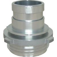 岩崎製作所 IWA 媒介金具 アルミ製 消防ネジ男×消防ネジ男(スロッター) 12NMM7565A-S 1個 509-2829（直送品）