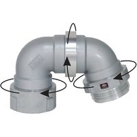 岩崎製作所 IWA 媒介金具 アルミ製 フルスイング90度×70度 15FS9070A 1個 511-3540（直送品）