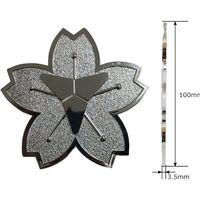 岩崎製作所 IWA 車両艤装部品 樹脂製 薄型ロゴマーク 団 19UDM100P 1個 511-4078（直送品）