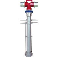 岩崎製作所 IWA 地下式消火栓用 アルミ製 引上式スタンドパイプ 双口離脱型 10H-SR6510A 1本 509-4442（直送品）