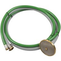 スーパー工業 吸水(1・1/4)余水(3/4)ASY 3m 円盤60 04W50411 1個 572-2737（直送品）