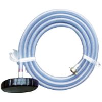 スーパー工業 吸水(1/2)余水(3/8)ASY 3m 円盤ストレーナ黒 04W50002 1個 574-6355（直送品）