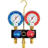 アサダ Asada R32、R410A用ミニマニホールドキット(ボールバルブ式152CM) AM190 1セット 566-6375（直送品）