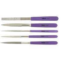 ツボサン ダイヤモンドヤスリ Kー5 セット #100ー80L DKST0500 1セット(5本) 611-4567（直送品）