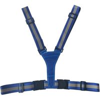 ミズケイ 伸縮Y型ベスト ブルー 5941253 1枚 629-5838（直送品）