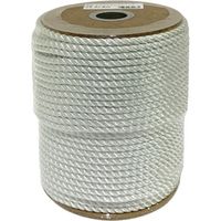 ユタカメイク ロープ ナイロン3ッ打ロープドラム巻 6mm×70m PRJ-N10 1巻 655-9807（直送品）
