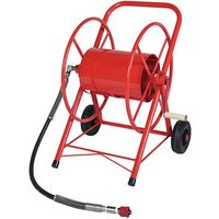 スーパー工業 35MPa用ホースリール 横置き型80m巻(3/8) 04Z101558 1個 667-4164（直送品）